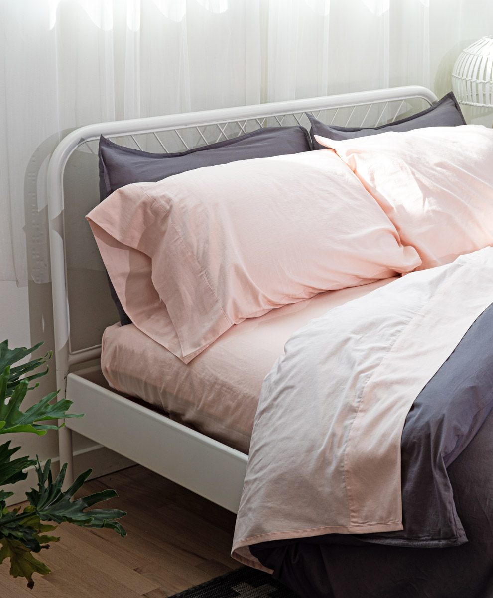 Pact Organic Pink Bedding